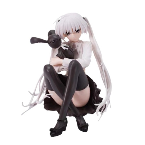 Anime-style two-dimensional beautiful girl car center console ornament, Qiongmei figurine, computer case doll, hugging rabbit Qiongmei merchandise