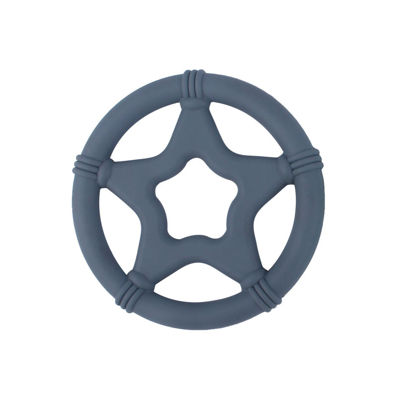 Nuevo bebé suministros de dibujos animados de silicona estrella teether dientes del bebé juguetes Amazon AliExpress