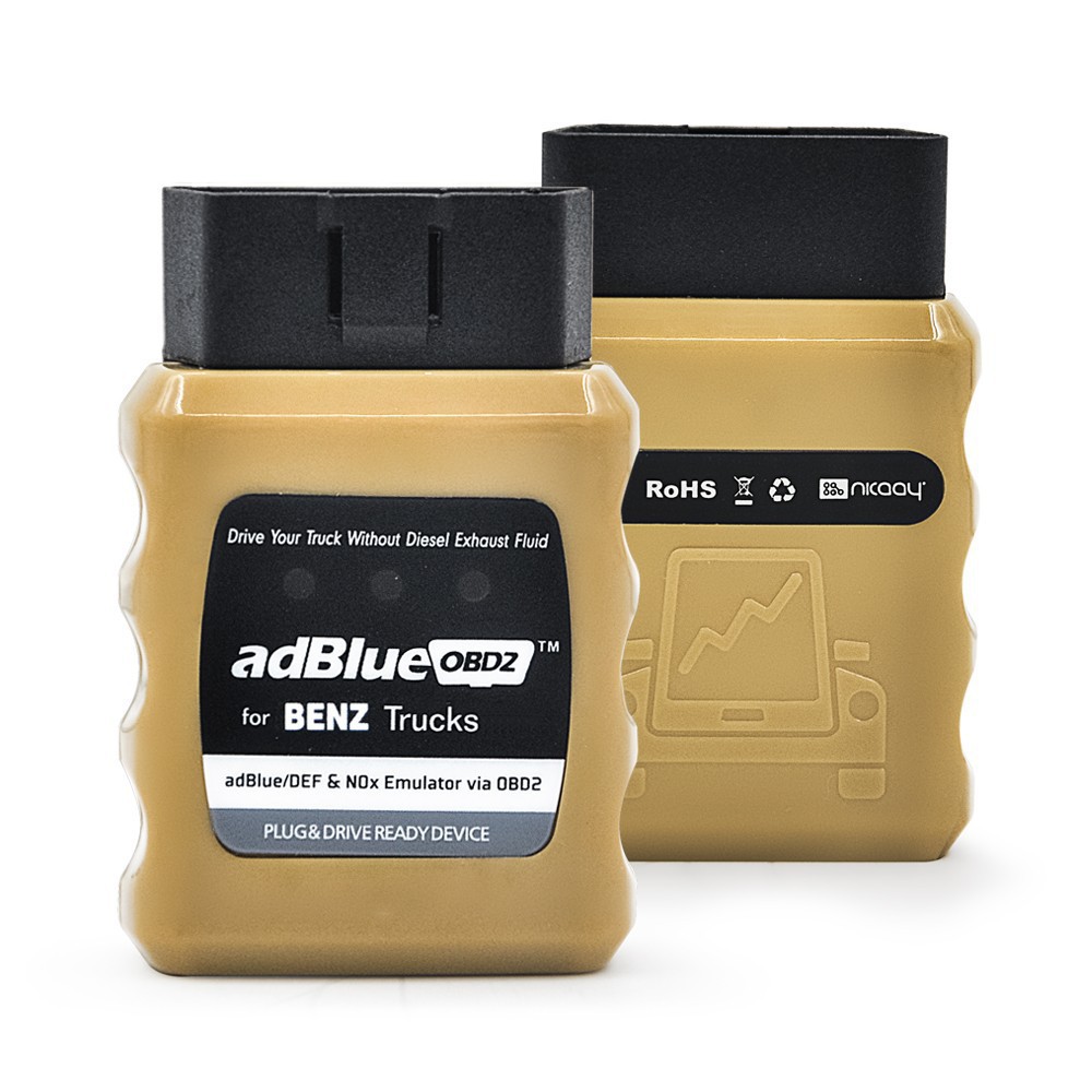 跨境AdblueOBD2 Emulator for BENZ Trucks 即插即用汽车诊断仪