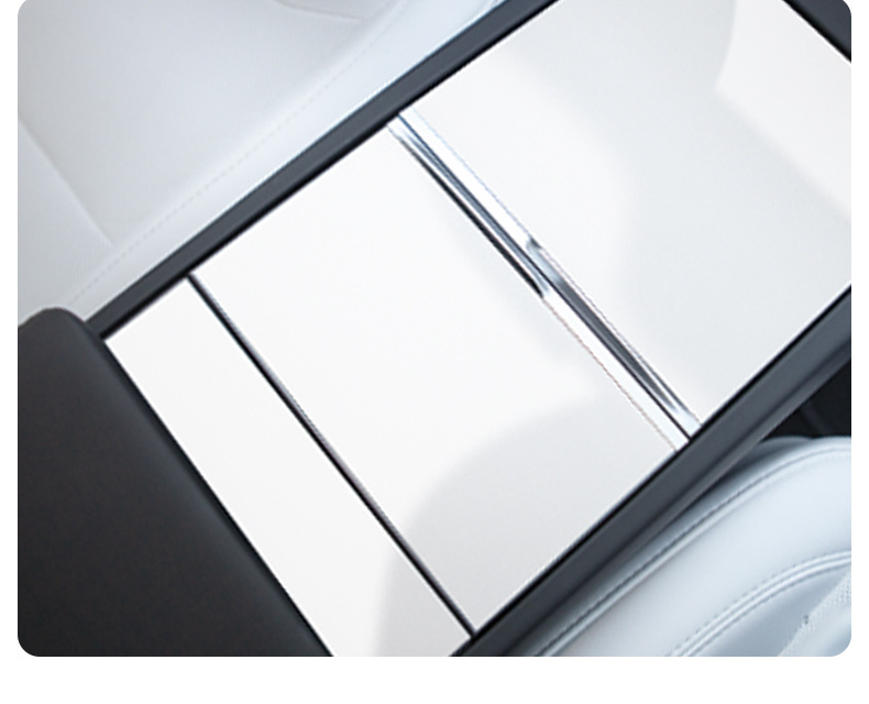 Suitable for Tesla's New Version of Model Y3 Central Control Armrest Pc Protection Patch Tesla Interior Protection Patch