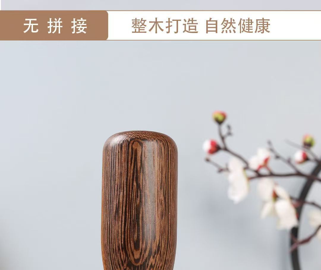 Hühnerflügel Holz Knoblauchpresse traditioneller Knoblauchzerkleinerer Haus Knoblauchstößel Knoblauchstößer Mörser Nussknacker