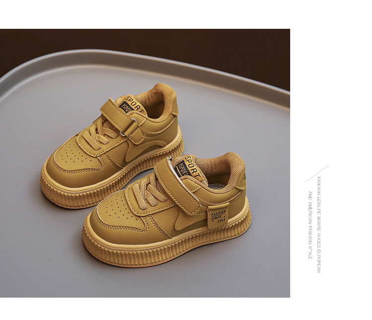 Children's Sneakers Lightweight Soft Sole Trainers For Kids_voghion.com