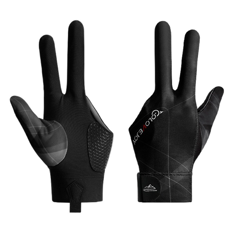 Guantes de billar abierto dedo pantalla táctil transpirable resistente al desgaste cómodo antideslizante guantes ligeros paquete único XG76