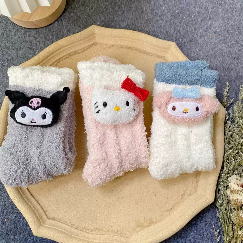 Королевский бархат белые носки с мультяшками для беременных, оптовая продажа, стиль Lolita