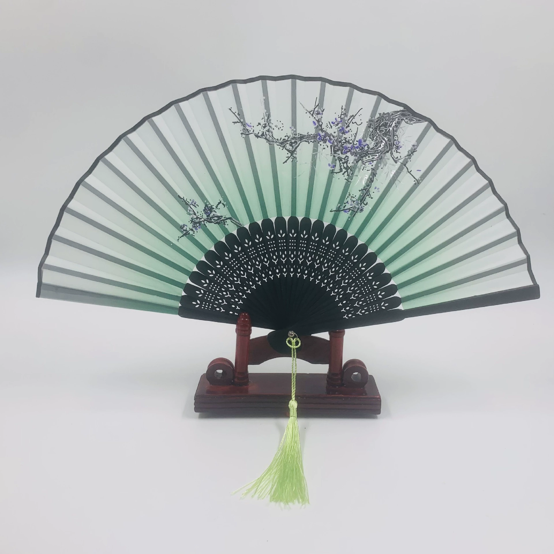 Folding Hand Fan Hanfu Style, Silk-screen Print, High-definition Patterns, Fine Workmanship