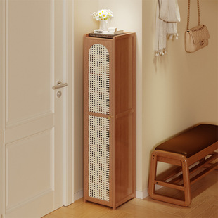 Household Door Narrow Shoe Cabinet Outside Corridor Entrance Door Multi-layer Household Indoor Storage Simple Shoe Rack