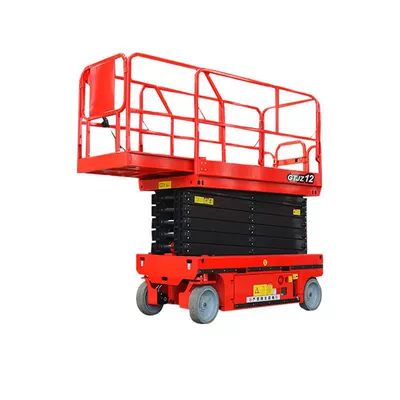Self-Propelled Lift Platform, Self-Propelled Electric Hydraulic Large-Tonnage Scissor-Type Aerial Work Vehicle, Self-Propelled Lift Platform (Avtomobil fırlanan platformaları) - fully-self-propelled-lift-inquire-for-details