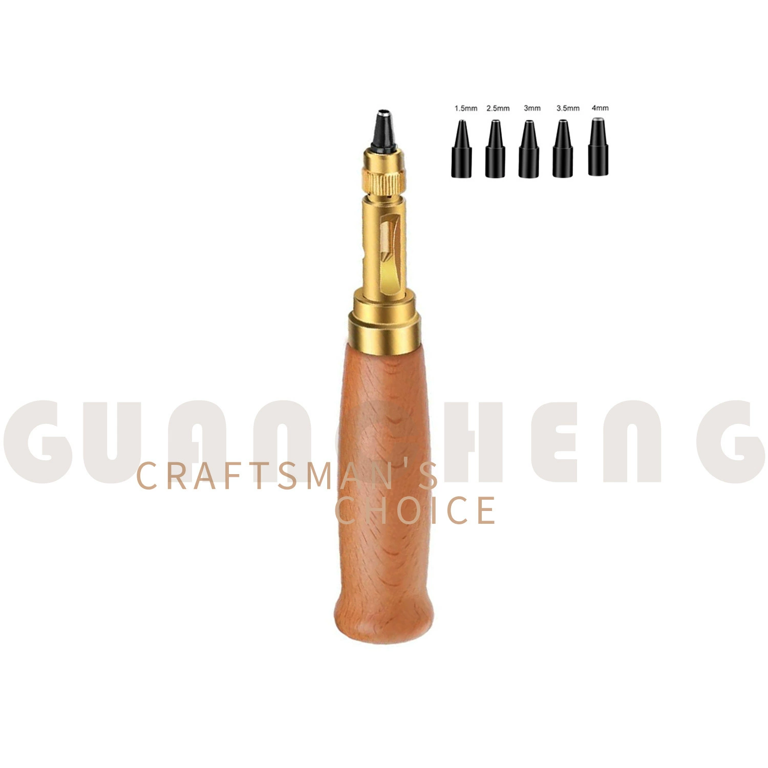 Автоматический дырокол для ремня «сделай сам», бесшумный дырокол, многофункциональный дырокол для резьбы по коже, дырокол для кожи, круглый дырокол