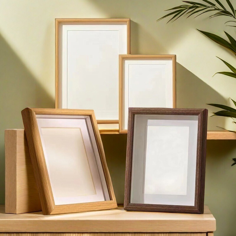 Hollow Three-Dimensional Dried Flower Photo Frame, Valentine's Day 3D Butterfly Specimen Frame, DIY Creative Decoration, 6inch Tabletop Picture Frame