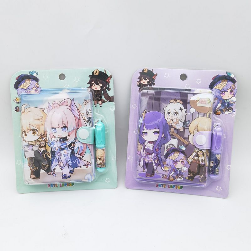 Nezha 2 Demon Boy Nao Sea Student Sanrio Juego de notas creativas alrededor de dibujos animados lindo libro de cuentas de mano portátil