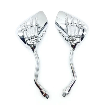 Motorcycle rearview mirror scooter Motorcycle rearview mirror - silver