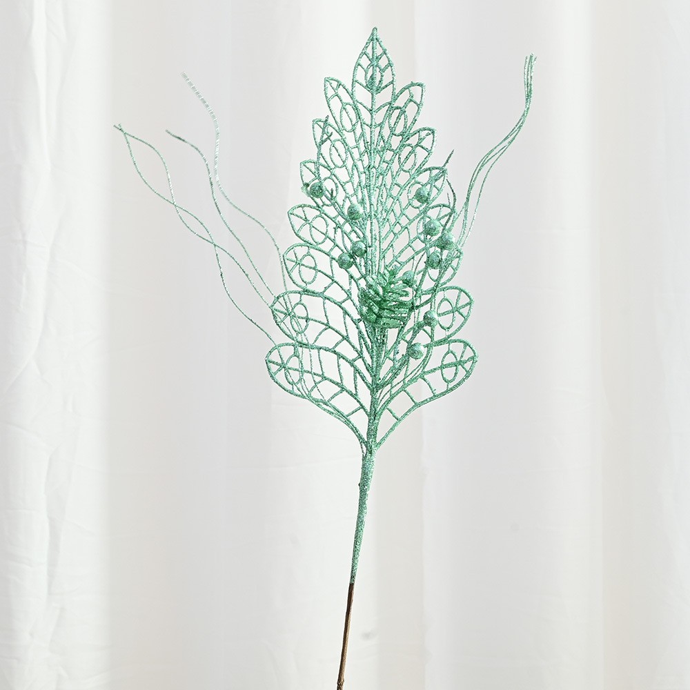 Decoración navideña combinada de piñas y hojas de oro transfronterizas, planta simulada, accesorios para el hogar, piñas y hojas de oro