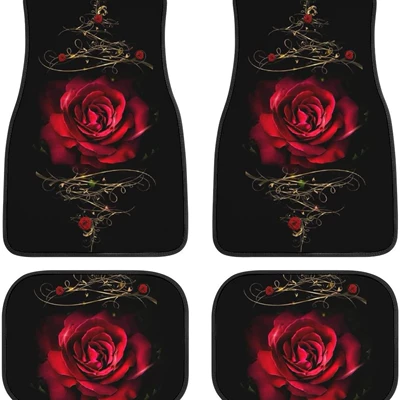Avtomobil döşəmə paspasları – a generation of hair - car-floor-mats-21-3545-4868cm-two-pairs-of-a-total-of-four-pieces