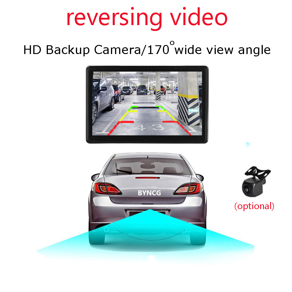 Cross-border foreign trade e-commerce 7-inch car mobile phone screen interconnection portable wireless carplay Auto Bluetooth