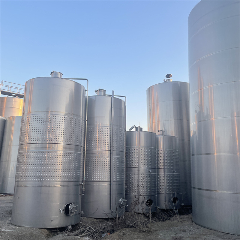 转让二手不锈钢储罐 不锈钢工业液体储存设备 化工真空储存罐