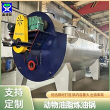 残鸡残鸭封闭式炼油锅电加热鸡油炼油锅动物内脏鸡皮熬炼设备
