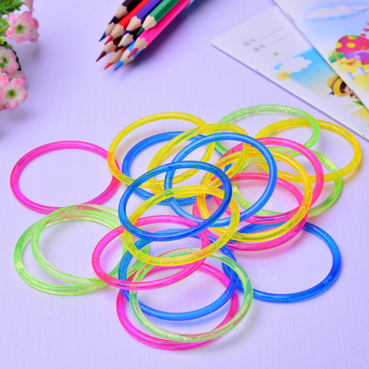 厂家批发塑料圆环 透明塑胶圆圈