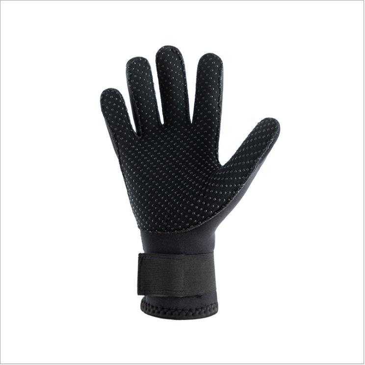 3MM diving glove Winter Swimming Go fishing non-slip wear-resisting Stab prevention Submerge glove keep warm Cold proof Wetsuit goods in stock
