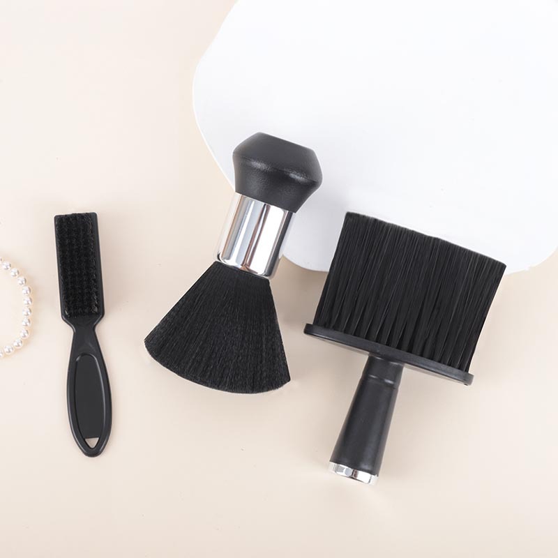 Barberie set cepillo de limpieza de cuello cepillo de peluquería cepillo portátil cepillo de cabello suave cepillo de aceite fábrica al por mayor