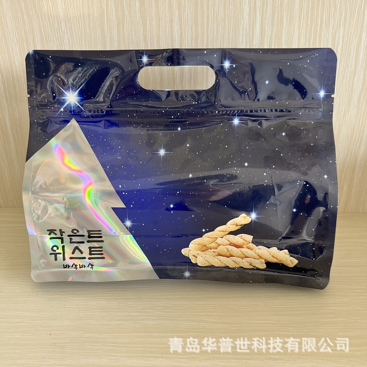 八边封自立自封袋 螺蛳粉拉面镀铝彩印外包装袋 半干面条挂面纸袋