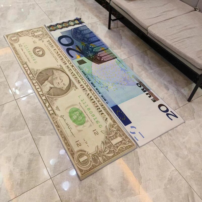 Amazon New Long Bedroom Bedside Carpet US Dollar Carpet Room Creative Entrance Corridor Bay Window Non-slip Mat