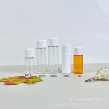 10ml/15ml/20mlƽ�����wPETƿ С����ԇ���bƿ  ˬ�wˮ���з��bƿ