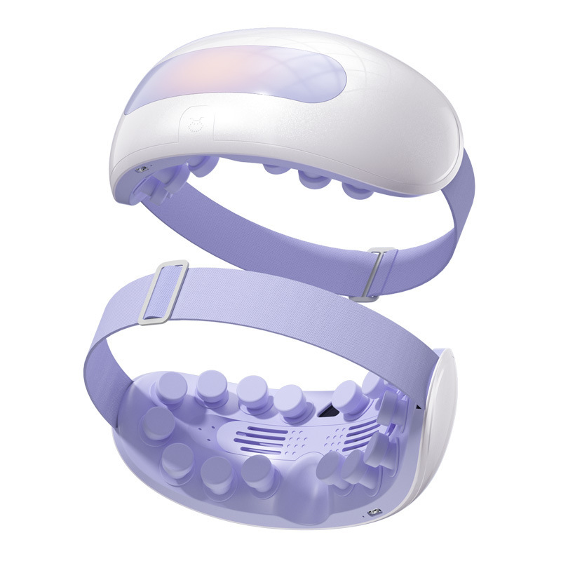 新型アイマッサージャー蒸気アイマスク充電タイプ音楽子供用アイマスク熱溶着振動霧化潤眼器|undefined