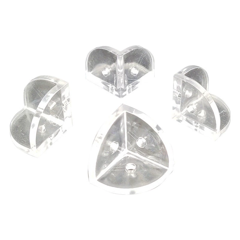 Акриловая пластина треугольный держатель в наличии конструктивные детали пластиковый угловой код 90 градусов пластиковая заклепка Соединительная Пряжка разборка