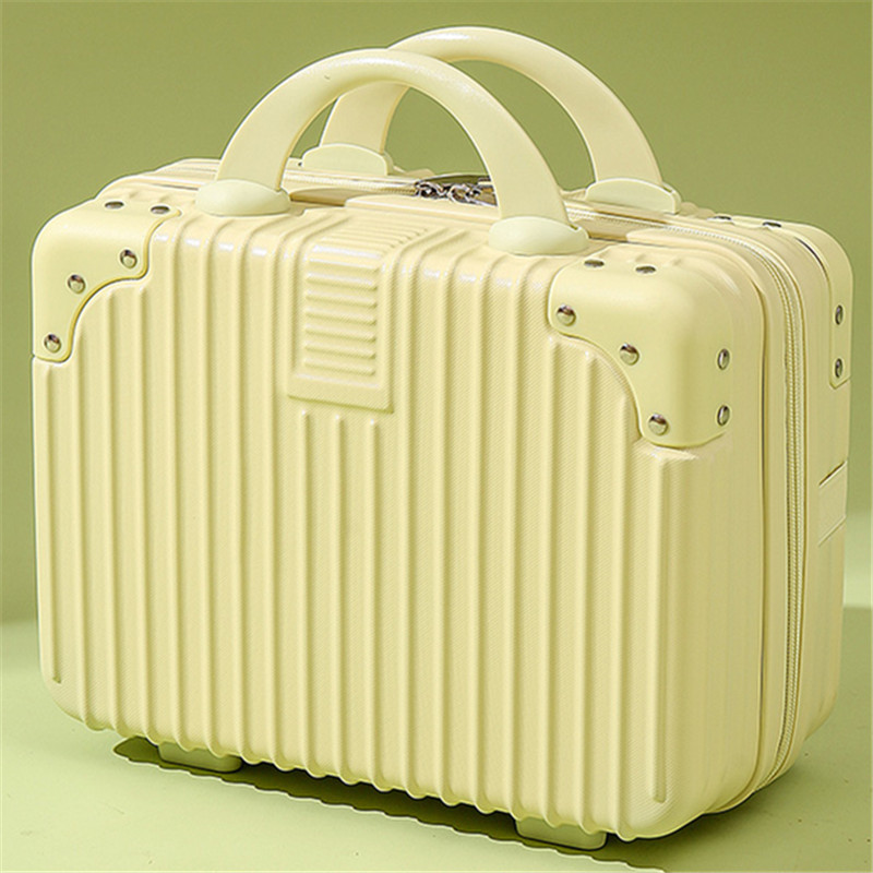 カスタマイズされた小さなスーツケース 14inch 化粧品ケースミニ小さなスーツケースお土産小型軽量化粧品袋パスワードボックス|undefined