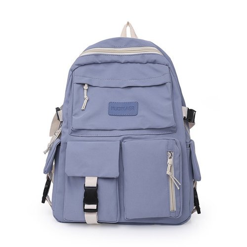 School bag female junior high school student campus casual backpack boy simple student computer bag backpack 2024 new trend