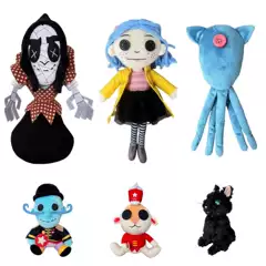 Cross-Border New Coraline Squid Plush Doll Anime Holiday Doll