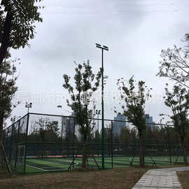 厂家供应球场灯杆 提供价格参数图片户外室外中杆网足篮球场灯杆