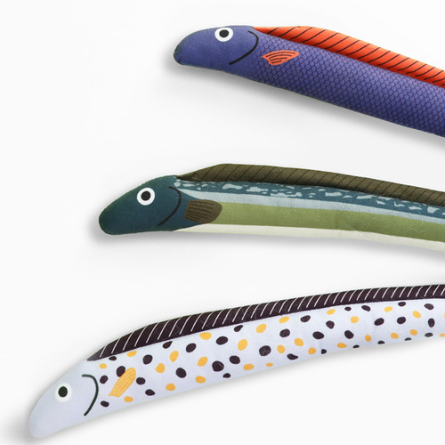 Cat toys, fish, pet cats, self-pleasure, self-entertainment, chew-resistant paper, catnip chew toys, wholesale