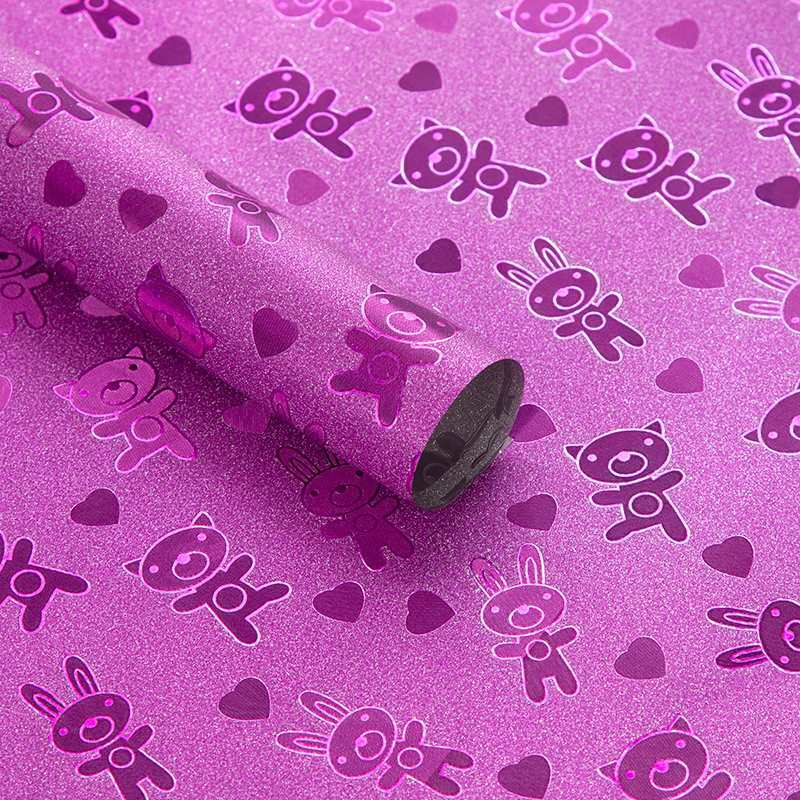Cumpleaños, Navidad, Día de San Valentín, regalos de dibujos animados para hombres y mujeres, cajas de regalo, papel de embalaje, papel de color, paquete impermeable, pergamino