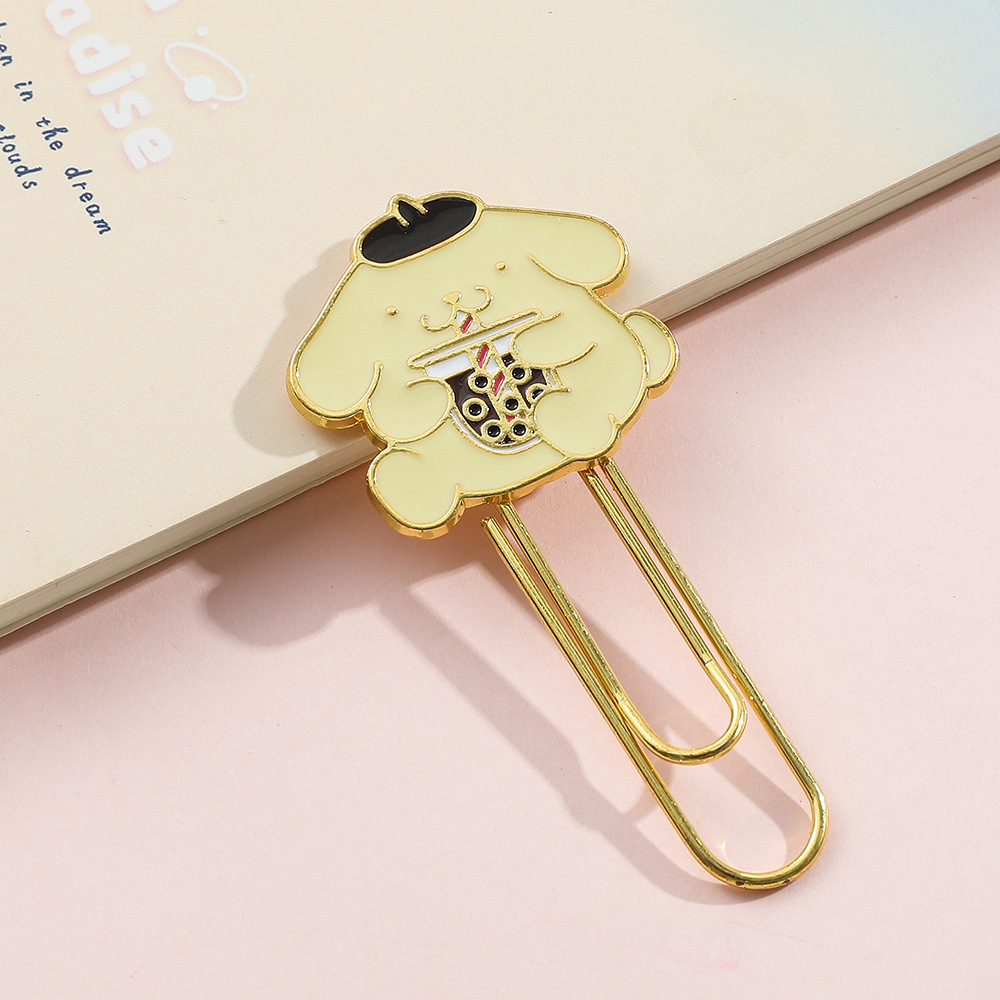 Nuevo creativo Sanliou encantador dibujos animados Yue Gui perro Pachia perro clips de papel de libro decoración clips marcadores