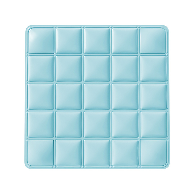 Oficina moderna y sencilla, sedentario, cojín de hielo transpirable, hogar, cojín de seda de hielo de verano, cojín de silla de dormitorio