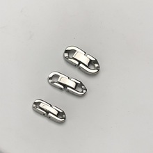 不锈钢 珠宝扣 套装现货 90度开合扣 304/316L抛光饰品配件扣厂家