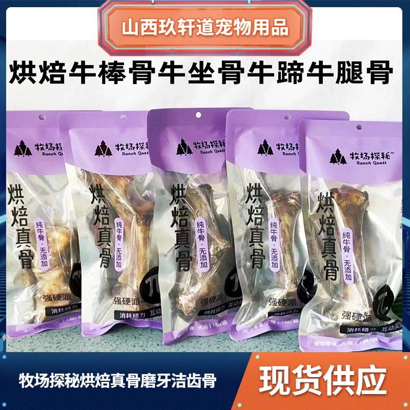 Ранчо Исследование выпечки настоящей кости Молярная чистка зубов кости крупного рогатого скота Плоская кость крупного рогатого скота Седалищная кость Кость трески Корова Нога Кость теленка копыта