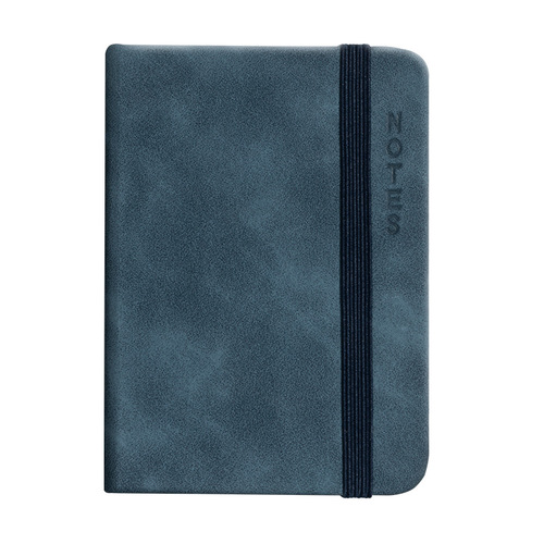Sijin a7 color leather notebook hard copy skin strap notebook convenient pocket notebook portable note-taking ledger