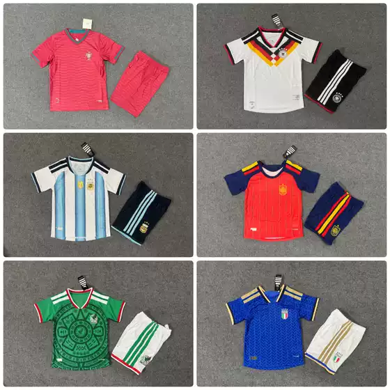 2526 player edition children's clothing Inter Milan Brazil Argentina France Chelsea Real Madrid Chelsea Portugal football jersey