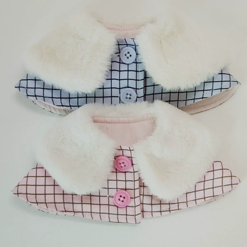 Пользовательские меховой воротник собака кошка нагрудник мыс Слюна полотенце шарф Котенок шарф нагрудник ювелирные изделия домашнее животное треугольник полотенце