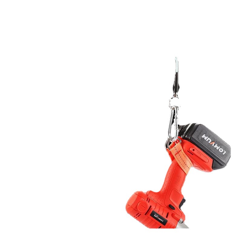 Llave eléctrica cuerda de seguridad de alambre de acero para evitar caídas retráctiles y pérdida de mano para proteger a los trabajadores de la cintura de gancho giratorio