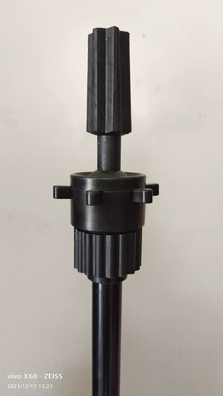 Tubing, mannequin head, tripod
