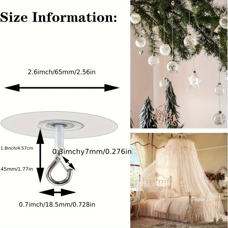 Hanging lamp plant strong ceiling hook, traceless adhesive glass suction cup, movable curtain eye hook, mosquito net Hanging lamp plant strong ceiling hook, traceless adhesive glass suction cup, movable curtain eye hook, mosquito net