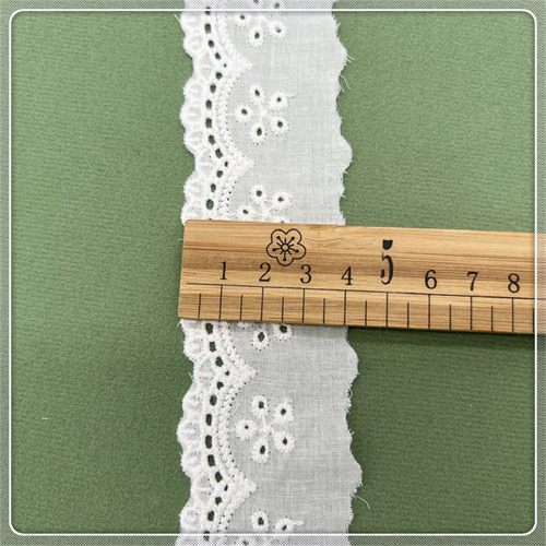 4 cm wide light pink black fine cotton fabric lace princess dress children's clothing Lolita cuff collar home textile