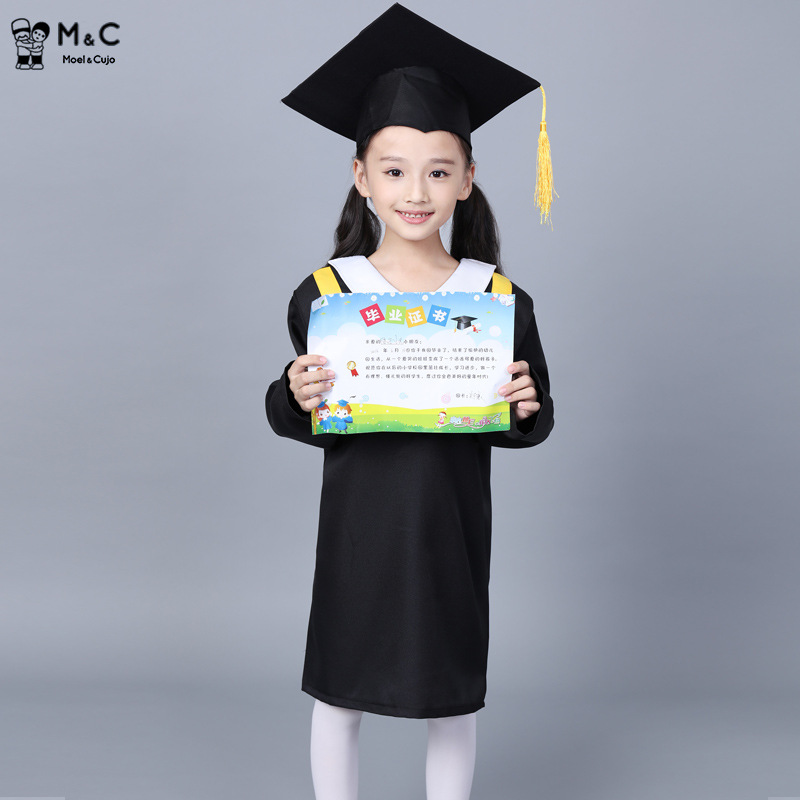 유치원 어린이 작은 의사의 의류 졸업 사진 원피스 공연 의류 소년 소녀 초등학생의 학업 의류 공연 의류