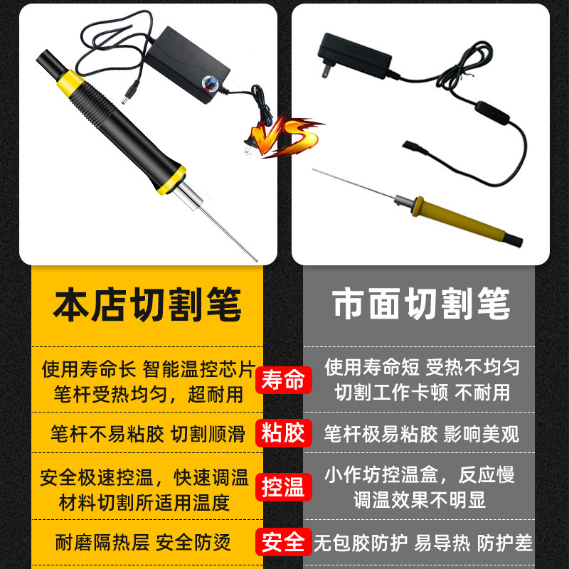 批发泡沫苯板珍珠棉KT板电热笔切割笔泡沫苯板珍珠棉KT板电热笔切