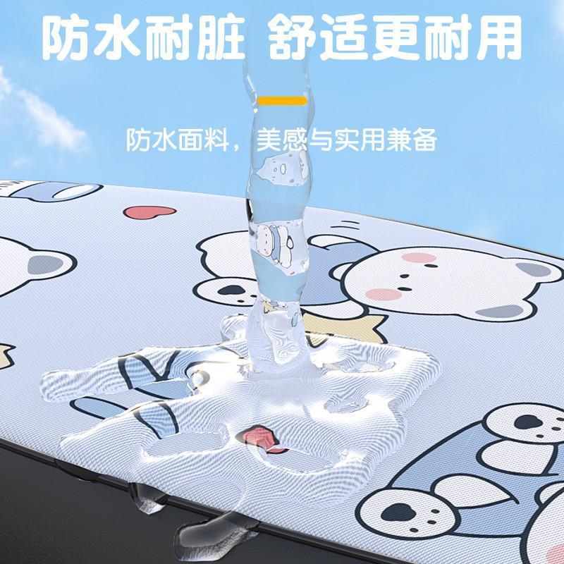 爱玛爱琪QB33电动电瓶车座套防烫防晒防水座椅套四季款坐垫套|undefined