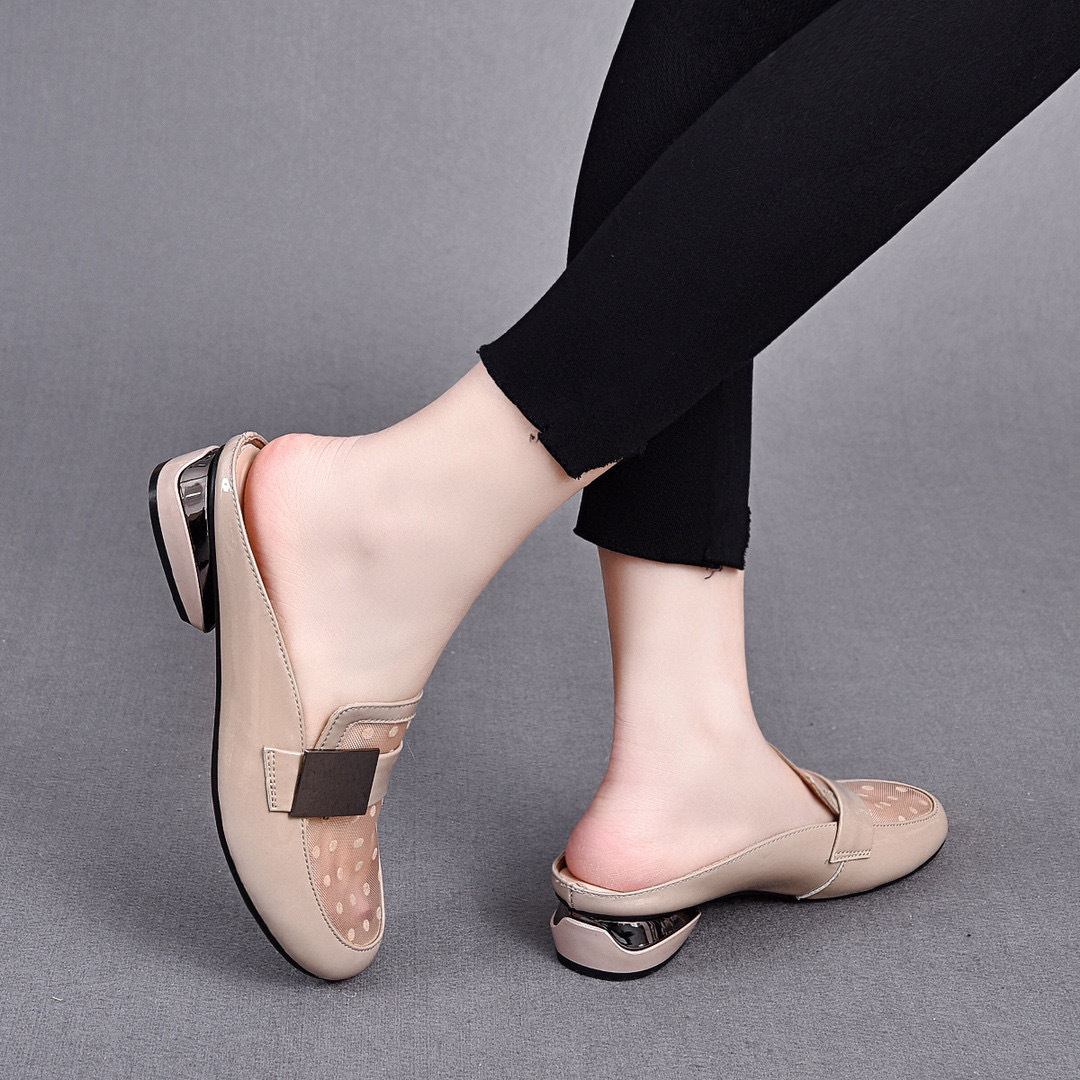 A0508 1190K GIÀY DÉP LÊ NỮ TONTDSH LƯỚI MỎNG MÙA HÈ GIÀY DÉP NỮ G04 SẢN PHẨM MỚI