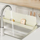 Kitchen sink edge water retaining plate household faucet splash-proof plate water retaining strip bathroom wash basin water retaining plate